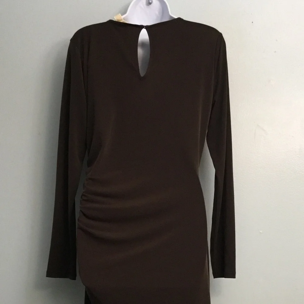Michael Kors Long Sleeve Sheath Dress